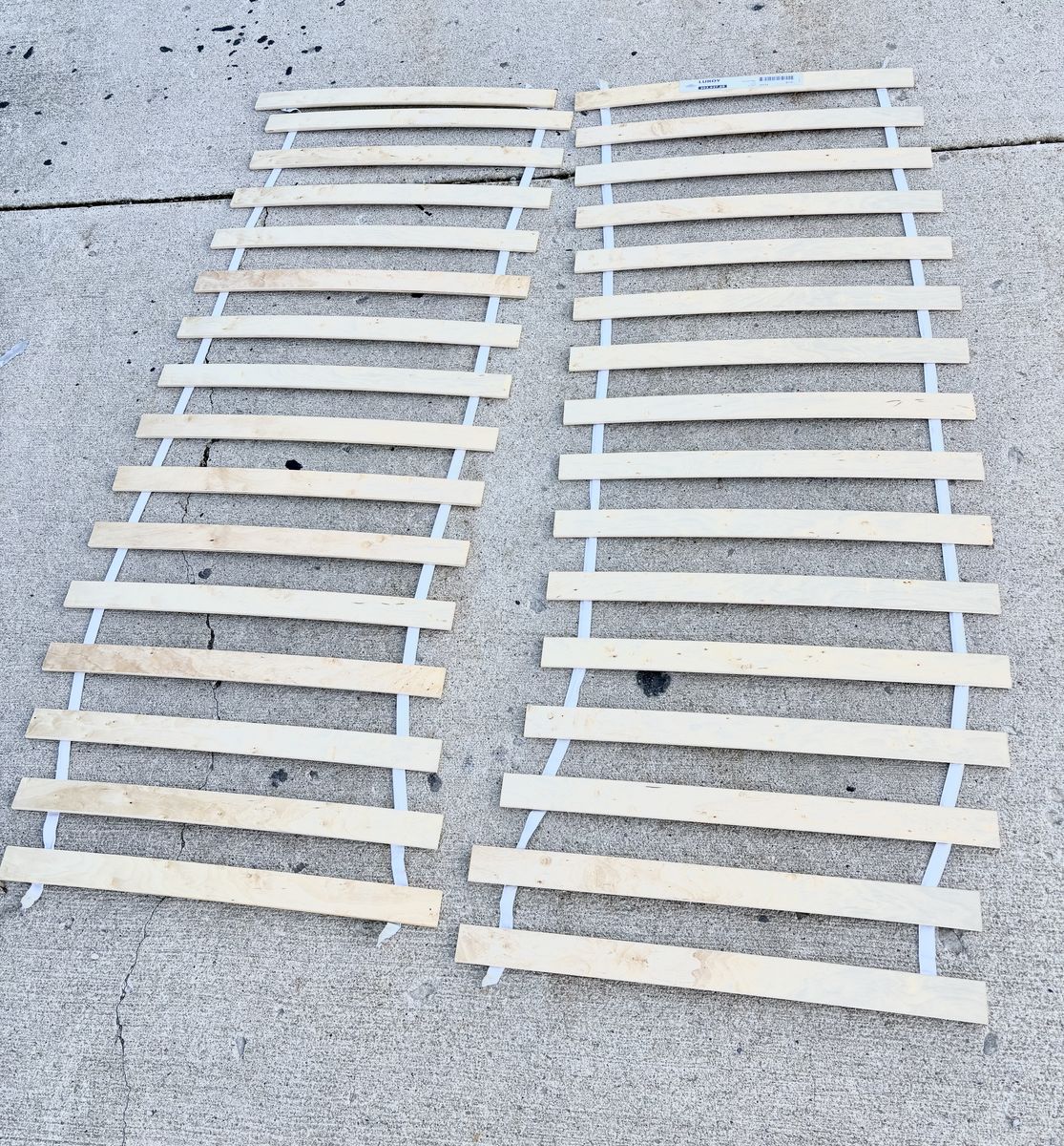 Ikea Luroy Full Double Wood Bed Frame Slats