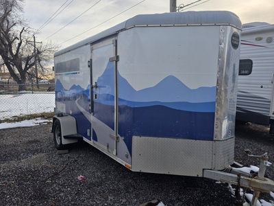 2008 Wells Cargo 6X12 Enclosed Trailer Heavy Duty