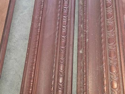 White River African Mahogany Crown Molding