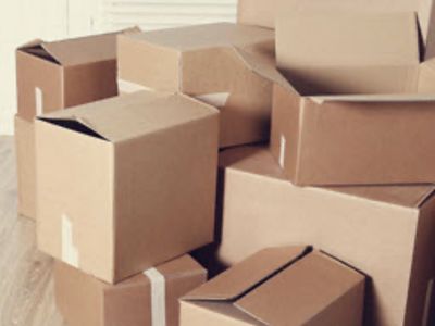 20 Used Moving Boxes - Various Sizes, Good Condition, Eco-Friendly Moving Solution