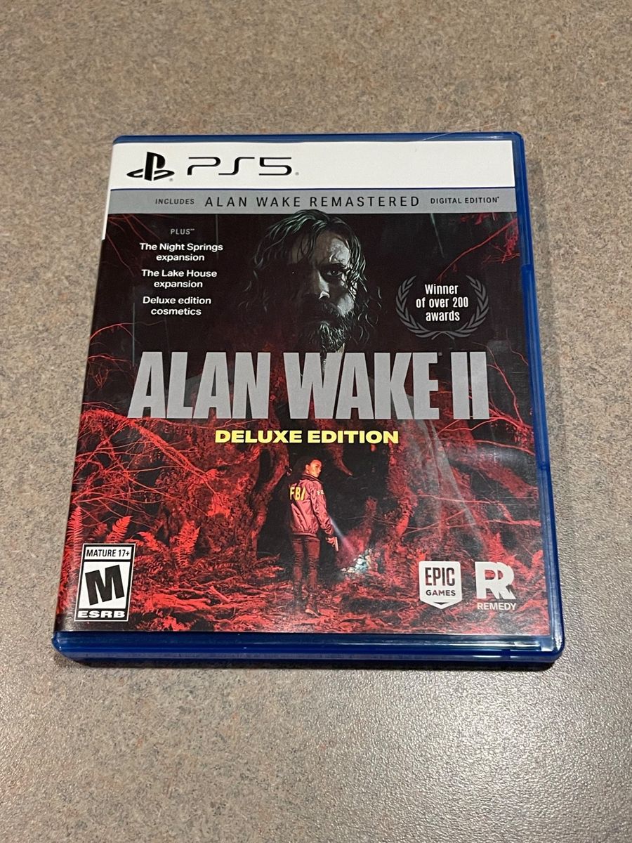 Playstation 5 - Alan Wake 2 Deluxe Edition- PS5 Game