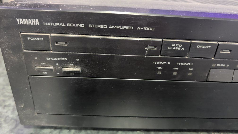 Yamaha Natural Sound Stereo Amplifier A-1000