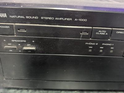 Yamaha Natural Sound Stereo Amplifier A-1000