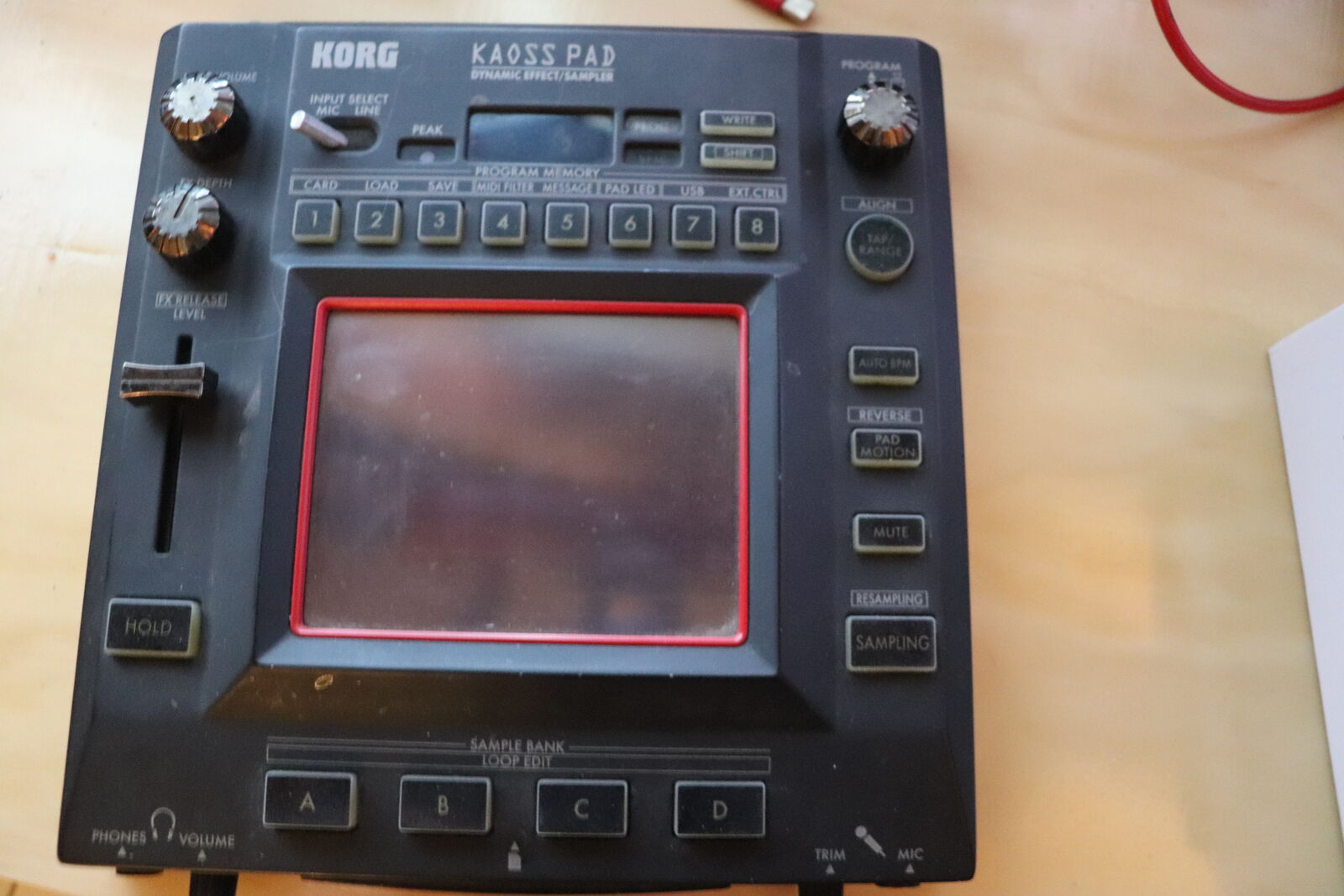 Korg KP3 Sampler Multi Effects and XY touchpad.