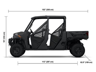 2026 Polaris RANGER CREW 1000 Premium Granite Gray