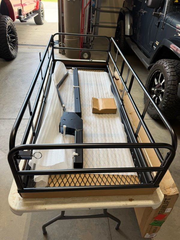 Trailer Hitch Cargo Rack