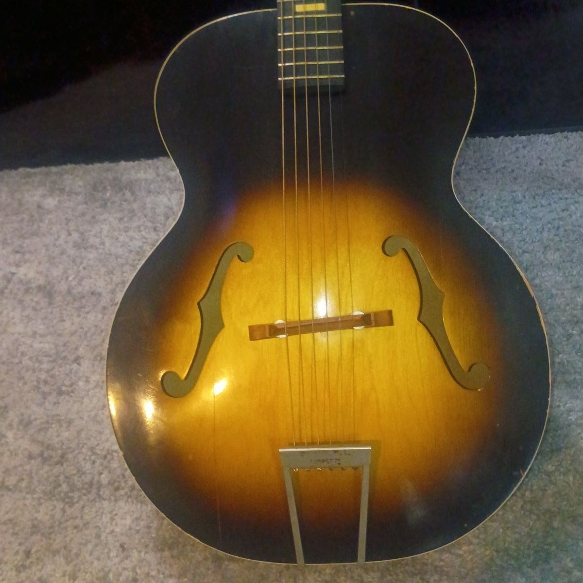 1950s HARMONY MASTER H495 ARCHTOP ACOUSTIC GUITAR