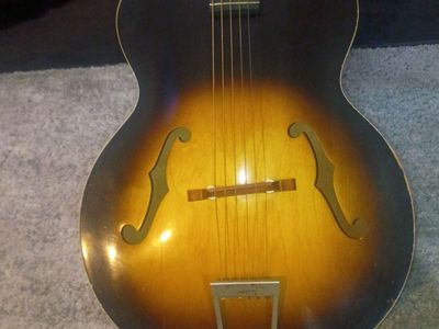 1950s HARMONY MASTER H495 ARCHTOP ACOUSTIC GUITAR
