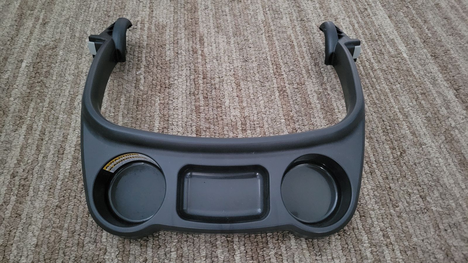 Chicco Bravo Child Tray, Black