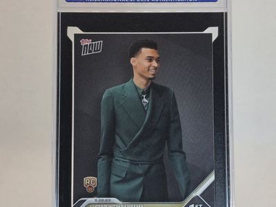 2023 Topps Now Draft - Victor Wembanyama #D-1 (RC) Rookie 10 GEM MT San Antonio