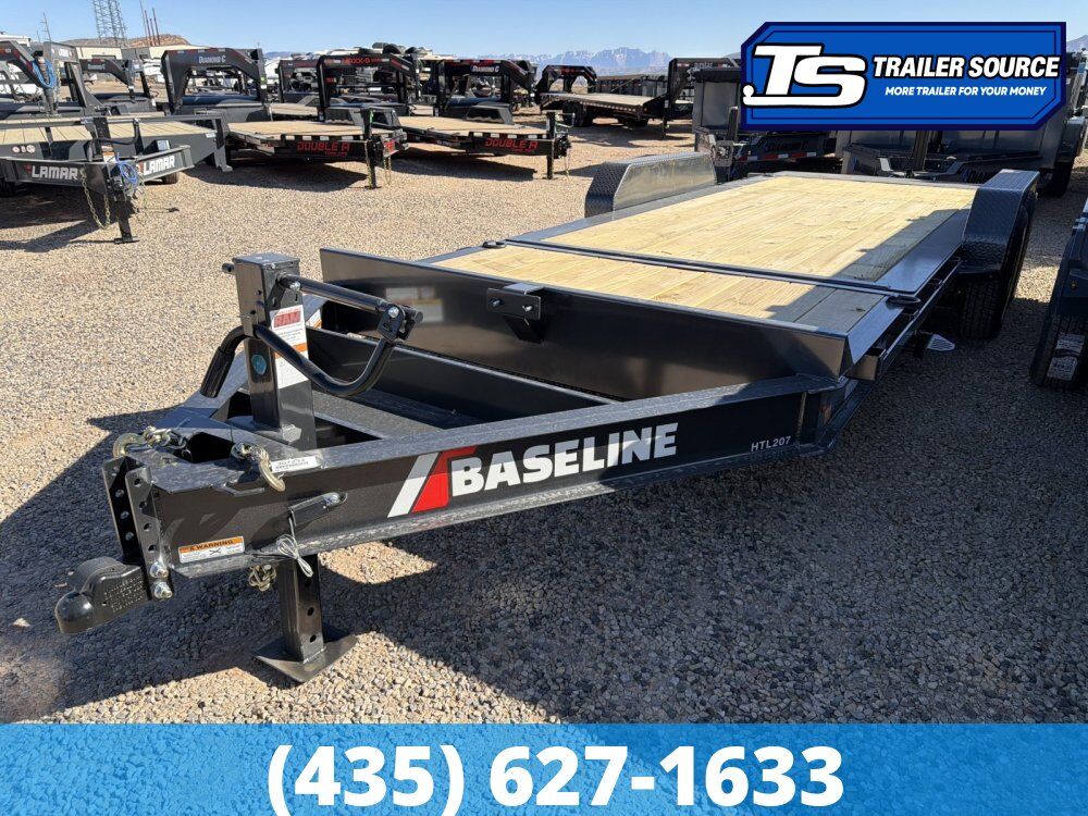 7x20 Diamond C Baseline HTL 207 Tilt Trailer - 14K GVWR