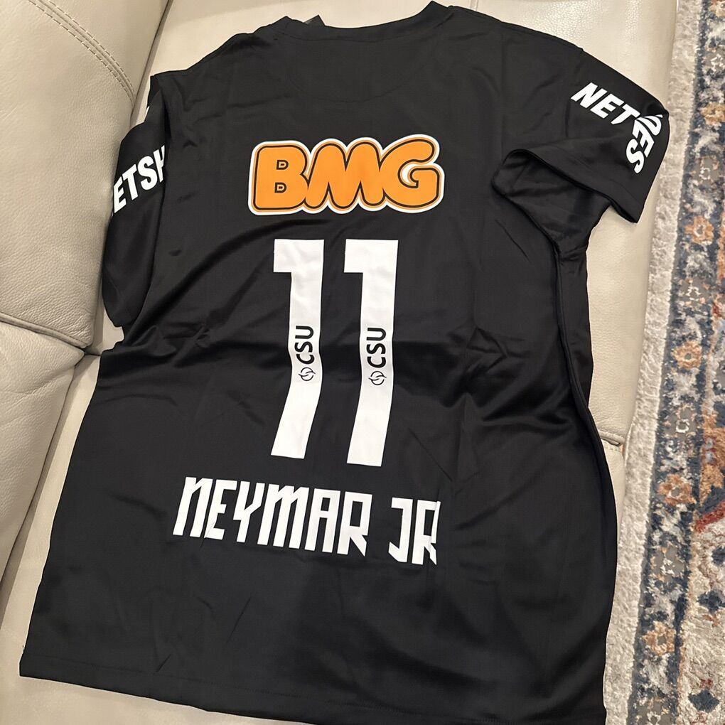 Neymar Jr Santos 2012/13 AWAY Jersey Retro L&XL