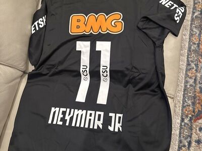 Neymar Jr Santos 2012/13 AWAY Jersey Retro L&XL