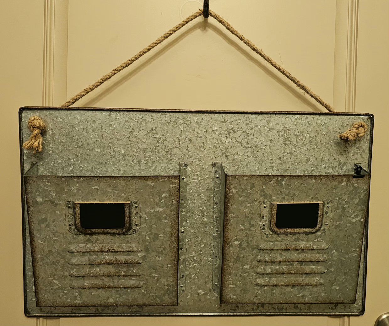 Organizer Galvanized 26"×16" New