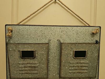 Organizer Galvanized 26"×16" New