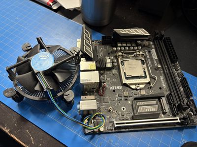 MSI H3101 Pro Motherboard w/Intel i3-8100 CPU