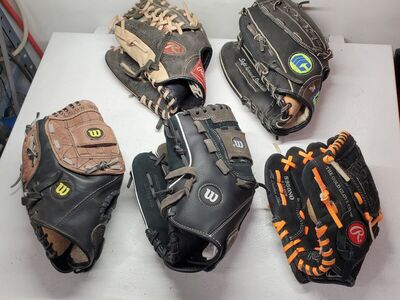 LHT Left Hand Throw Baseball Mitts