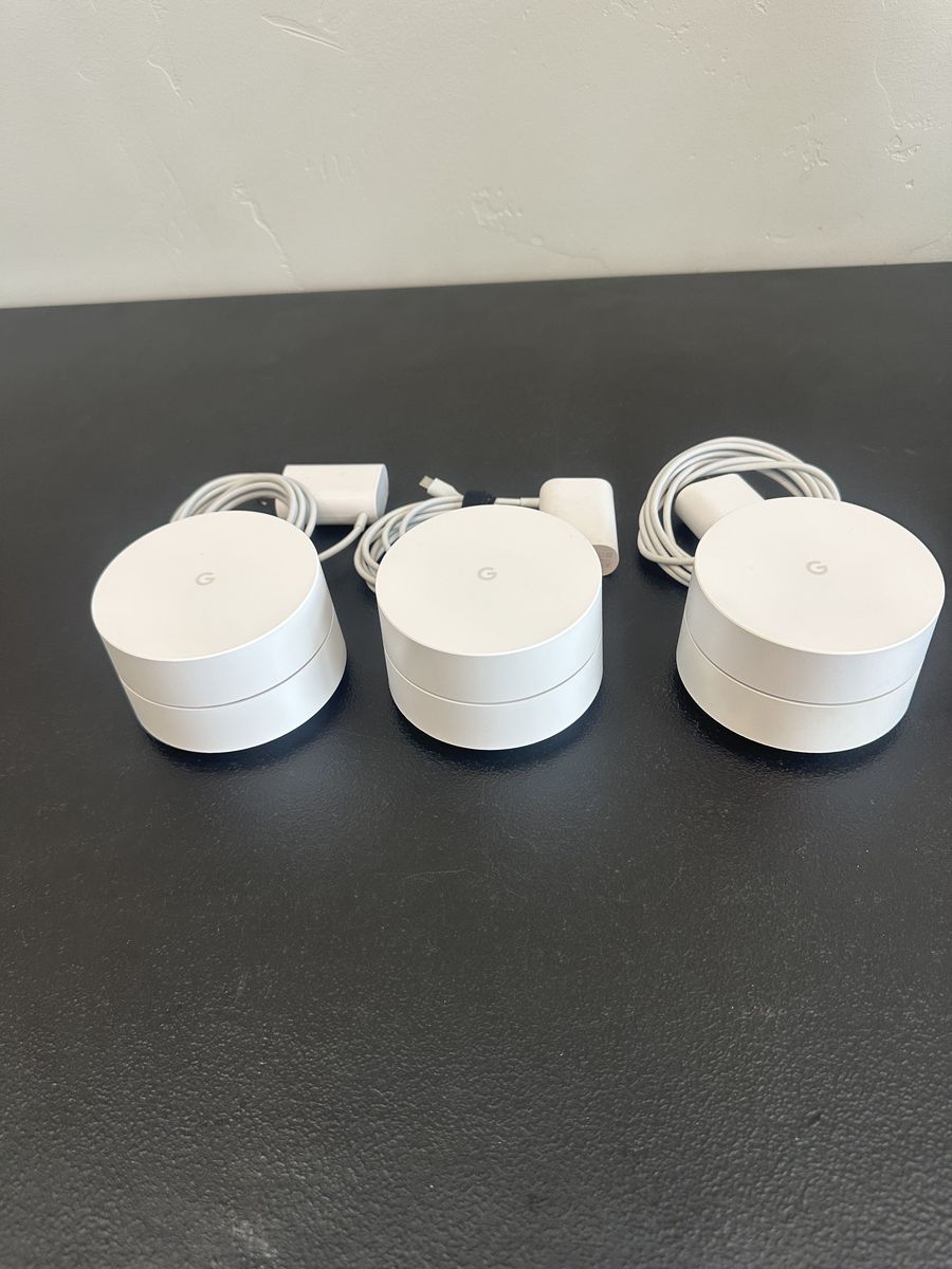 Google Wifi System 3 Pack Router Replacement White 1304