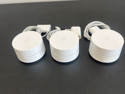 Google Wifi System 3 Pack Router Replacement White 1304