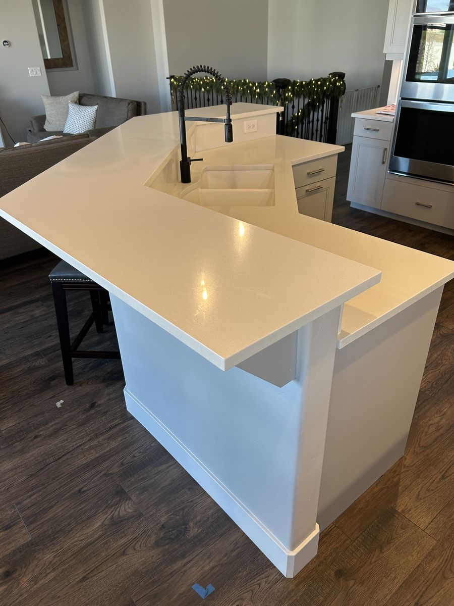 Disassembled Kitchen Island