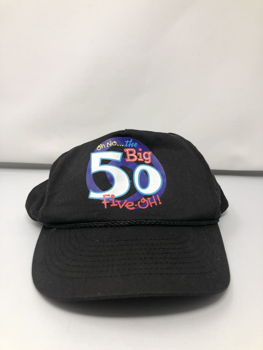 Vintage "Oh No... the Big 50 Five-Oh!" Snapback Hat