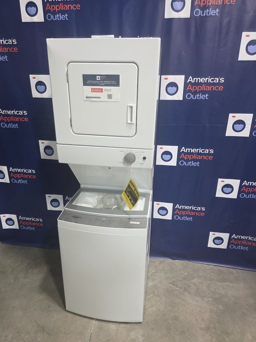 Whirlpool Laundry Center - Stacked Washer Dryer