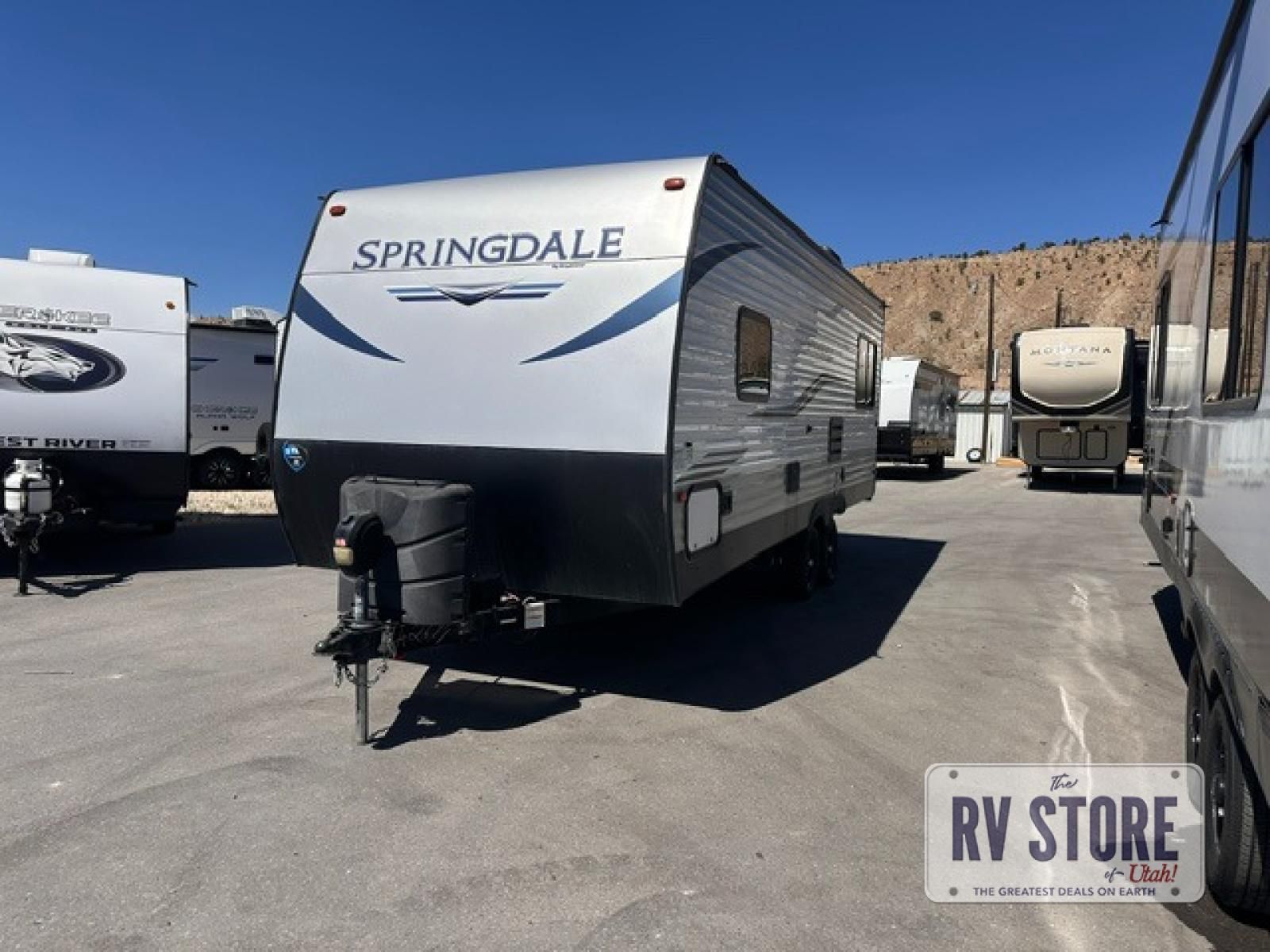 2021 Keystone RV Springdale 222RDWE Travel Trailer Front Bedroom