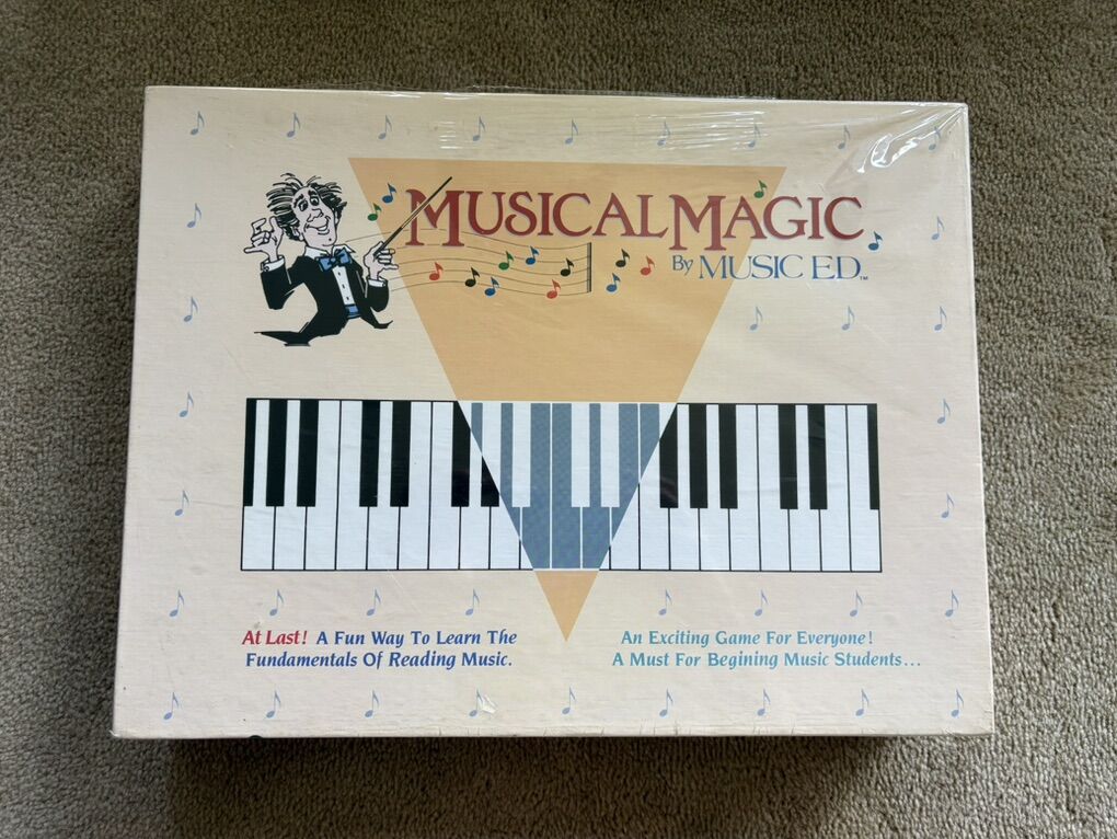NEW Vintage 1988 Musical Magic Game