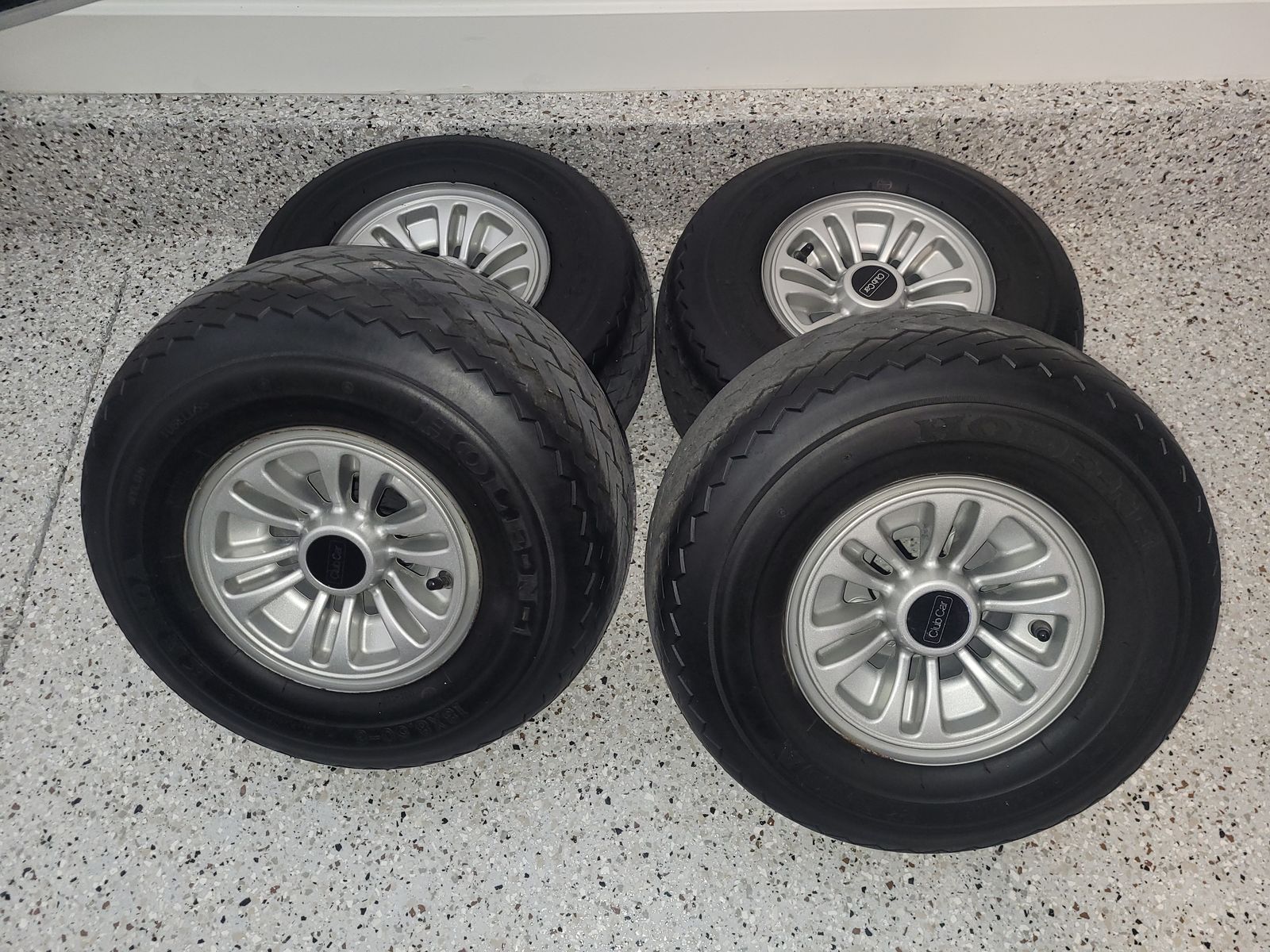 Golf Cart tires and wheels 2018 Club Car take offs