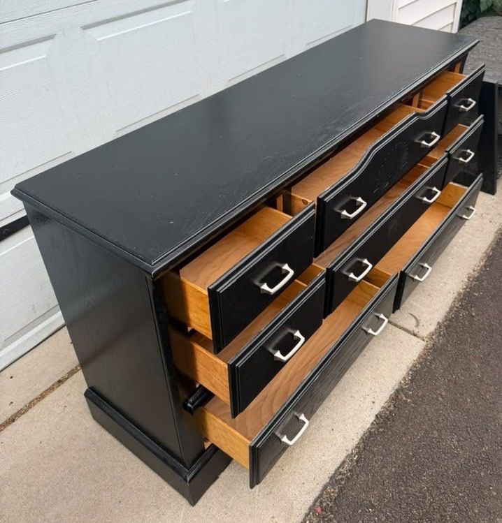 Beautiful black dresser