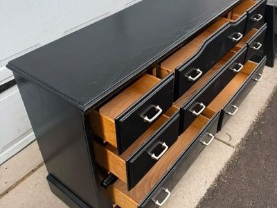 Beautiful black dresser