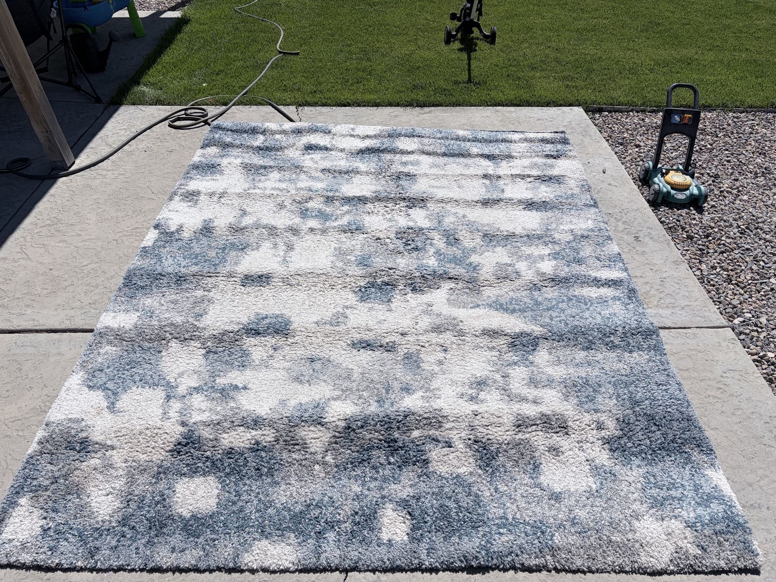 Drexel Lenox Chanda Blue Area Rug 7ft 10in x 10ft