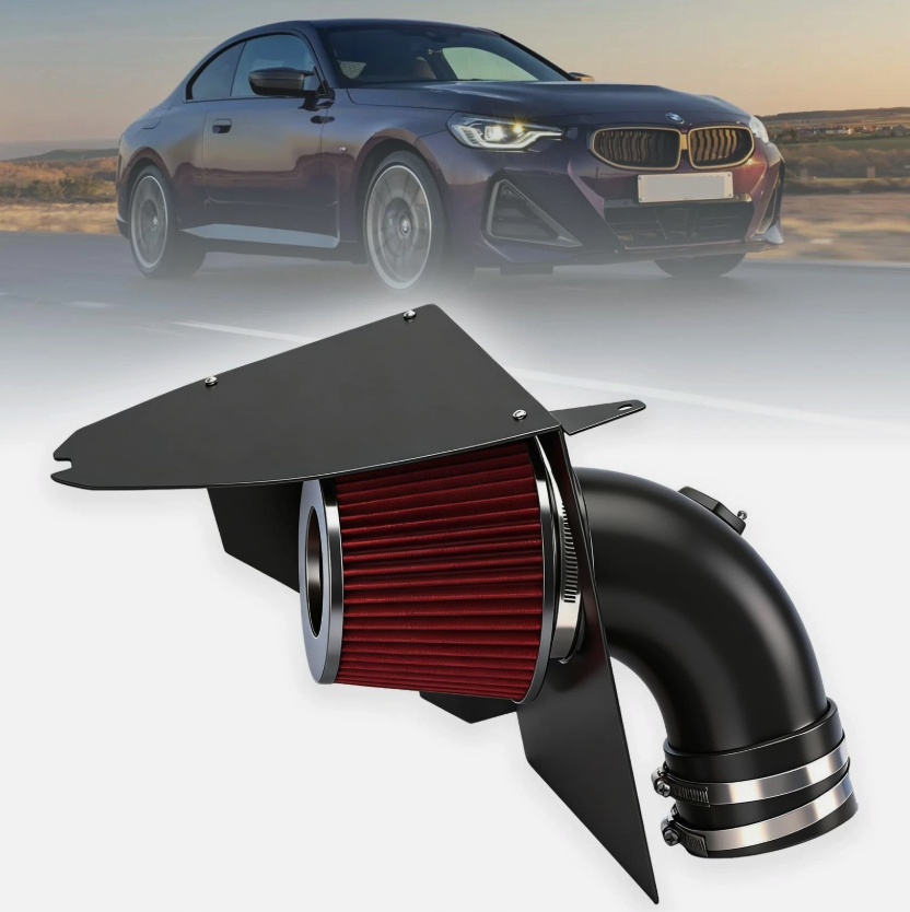 BMW 335i 435i M235i M2 N55 3.0L Turbo Cold Air Intake Kit Heat Shield