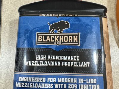3 brand new Blackhorn 209 High Performance Muzzleloading Propellant Powder - 8oz