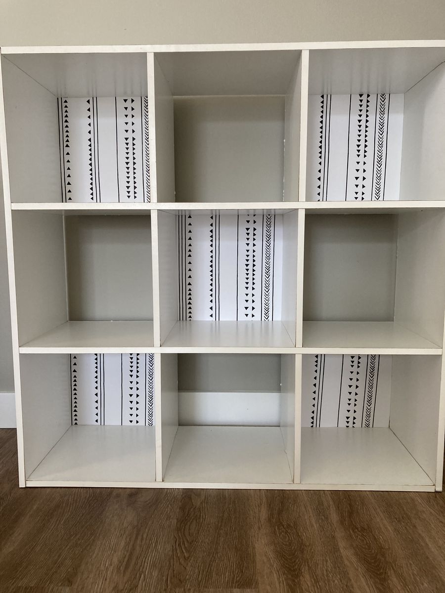 9 Cubby Bookcase