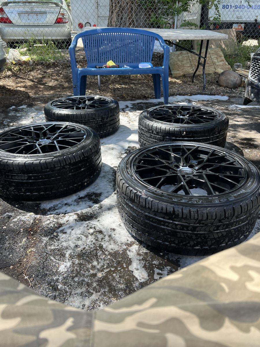 18” TSW Rims and tires 85% tread