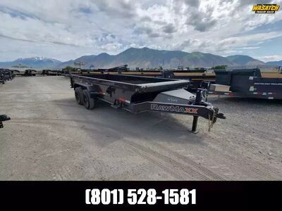 RawMaxx 7x16 GDX Heavy Duty Dump Trailer