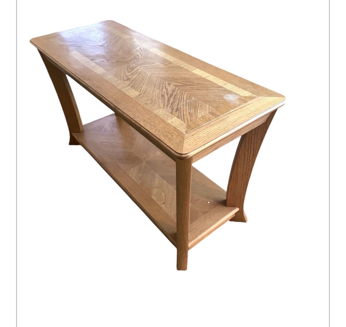Oak entry Table