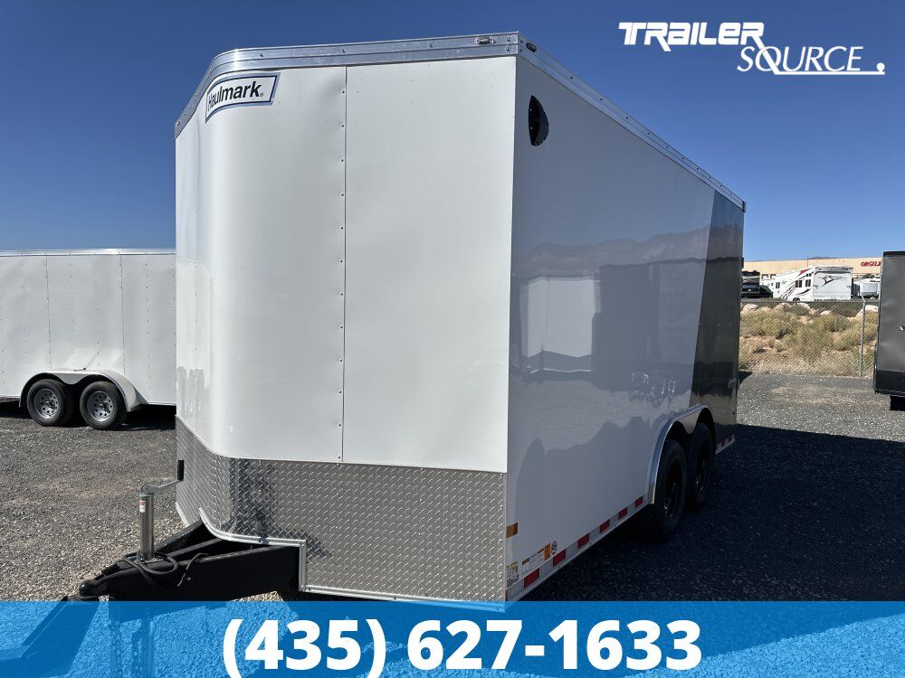8.5x16 Haulmark Transport Enclosed Cargo Trailer - 7'6" Interior - 12K GVWR 2 Tone Color