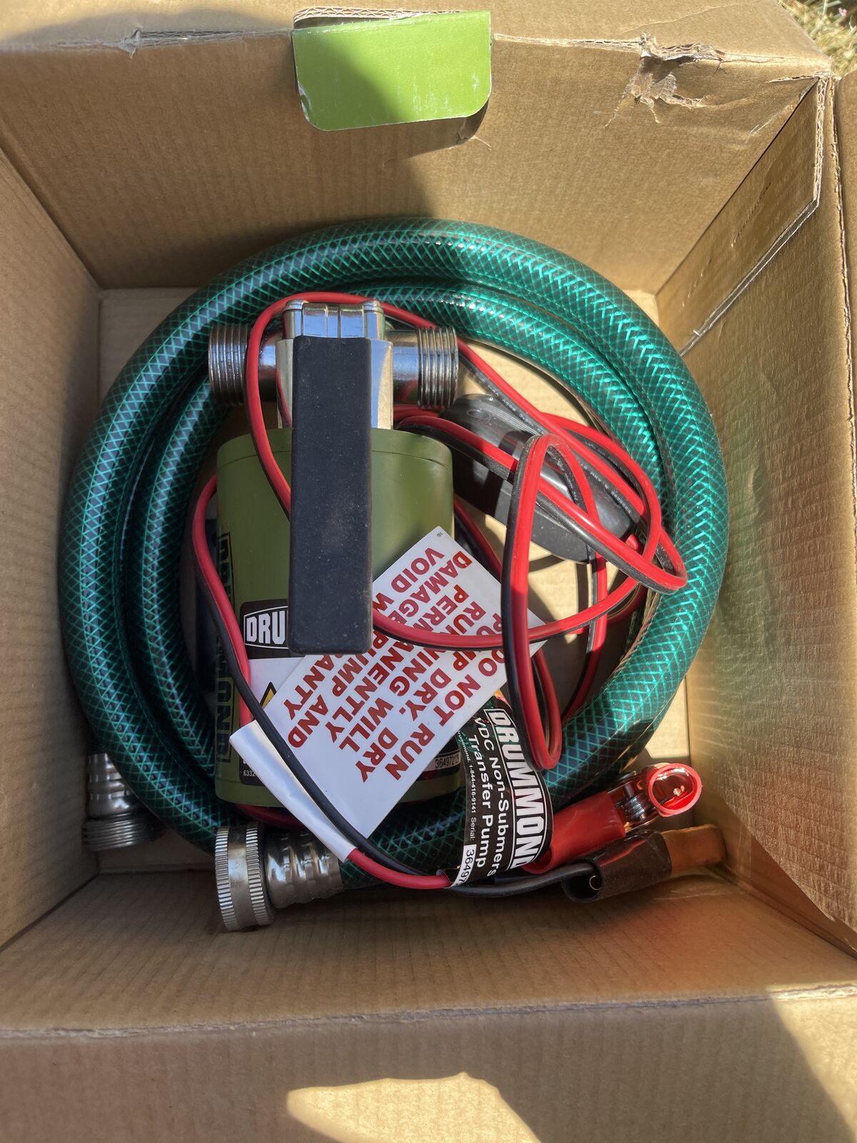 Drummond transfer pump