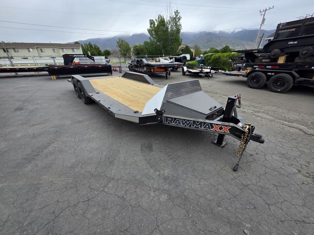2026 RawMaxx 20' SLX 14K Car Hauler Flatbed Traile