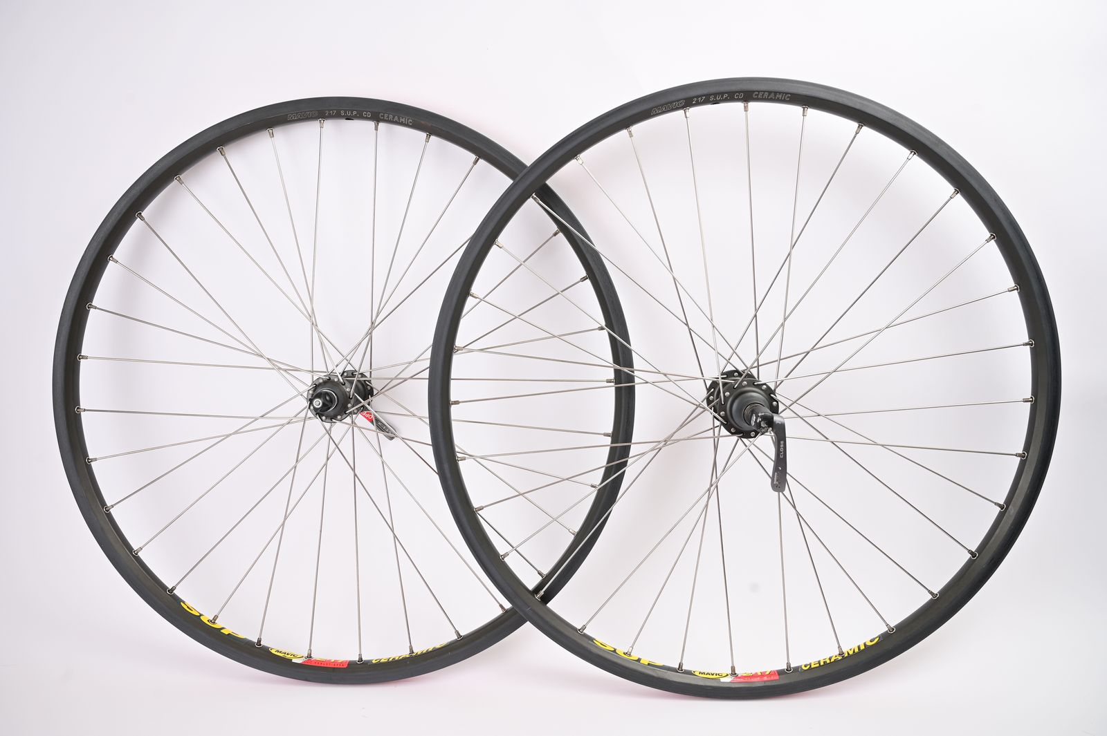 Mavic 217 SUP Ceramic 26" MTB Bike Wheelset 8-11sp Shimano XTR HB-M950 FH-M950
