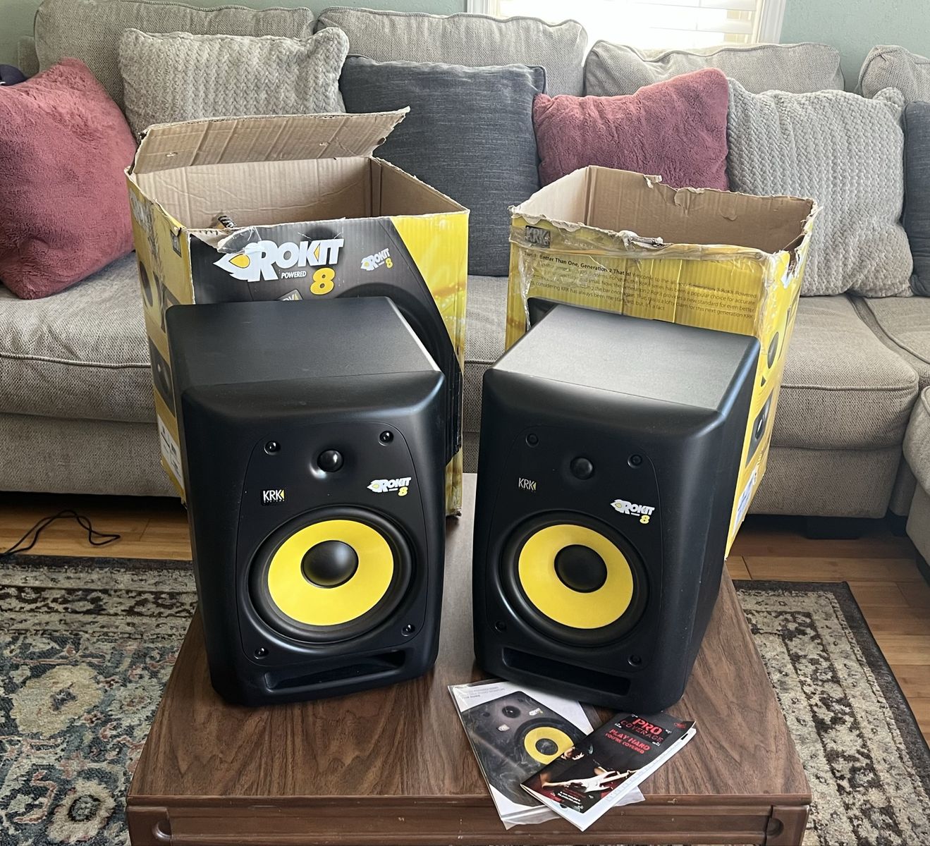 KRK Rokit 8 Monitor Speakers Rocket RPG2