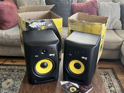 KRK Rokit 8 Monitor Speakers Rocket RPG2