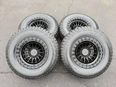 New LT285/70r17 AT Black Mojave 6x5.5 Chevy 6 GMC