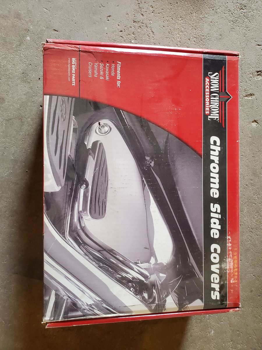 VTX 1300 heat shields