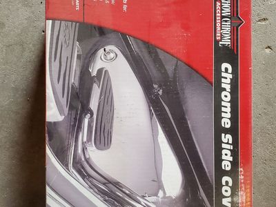 VTX 1300 heat shields