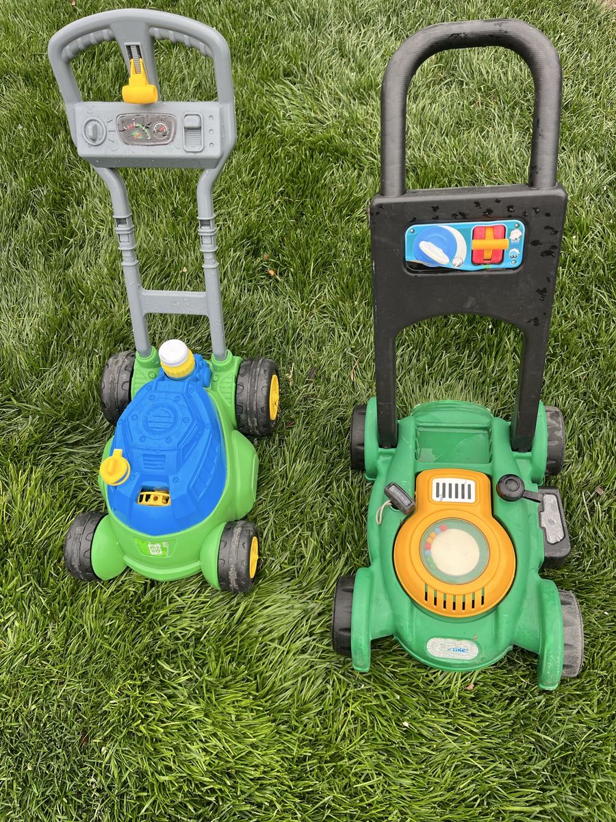 Kids toy lawnmowers $15 each