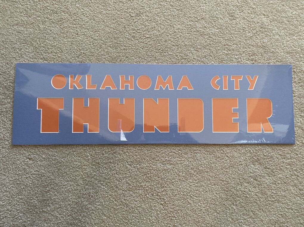 OKC Thunder NBA Photo Collage Mat
