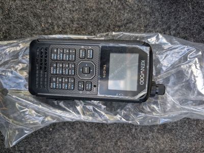 Kenwood TH-D75A Tri-Band Ham Radio